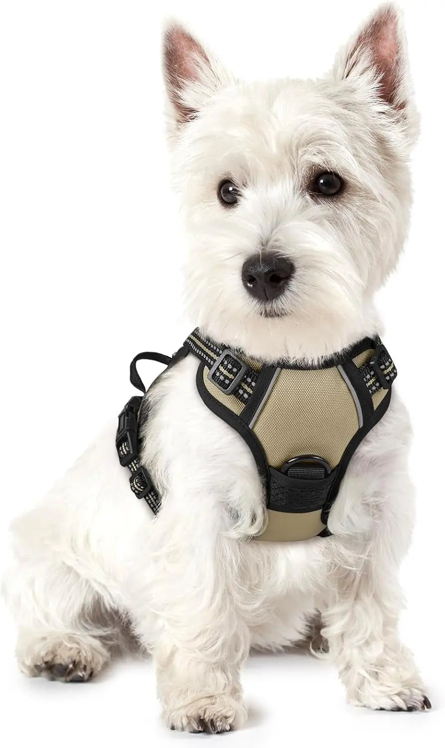 No Pull Dog Harness Reflective Adjustable Oxford Vest Dogs Control (All Sizes)
