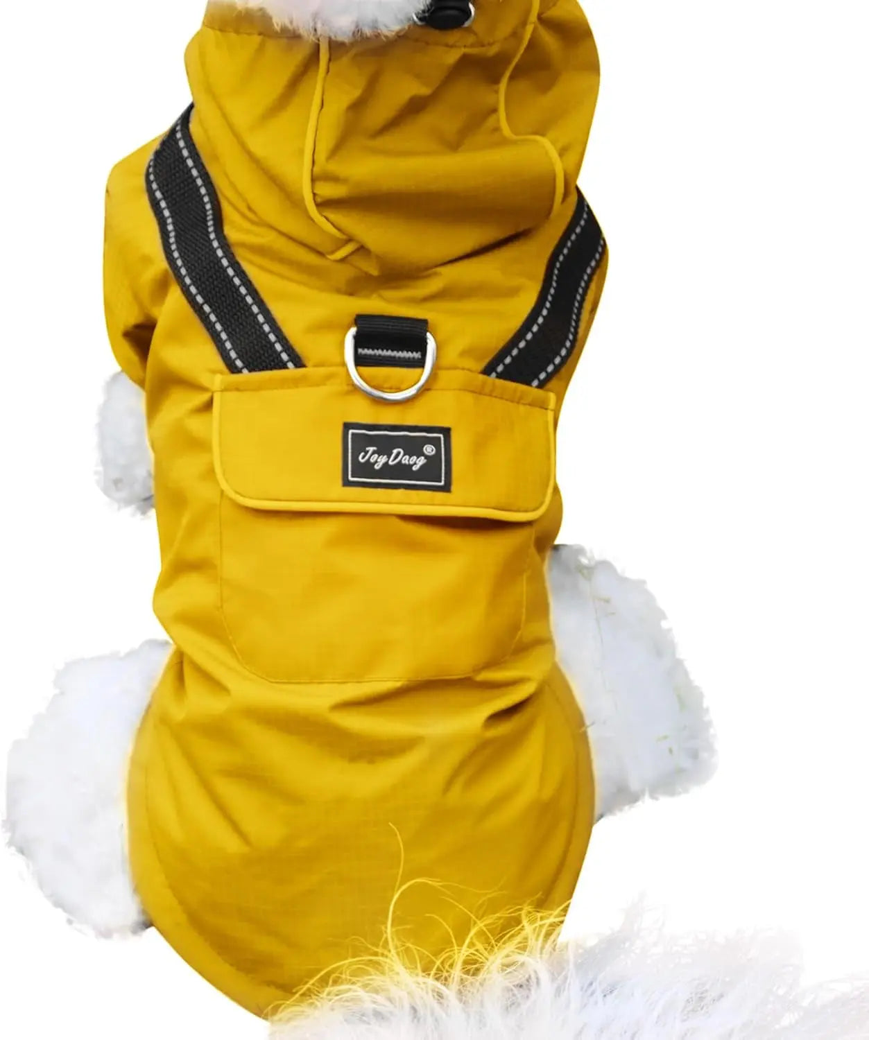 Outdoor Waterproof Dog Raincoat w/ Hood Reflective Sizes XS–XL in 4 Colors