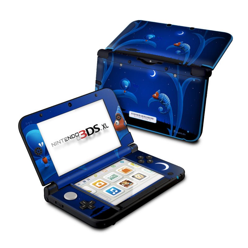 Alien and Chameleon - Nintendo 3DS XL Skin