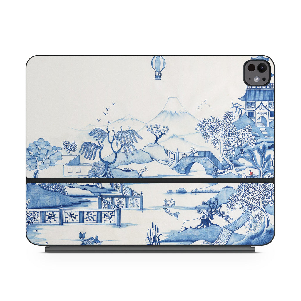 Blue Willow - Apple Magic Keyboard for iPad Skin
