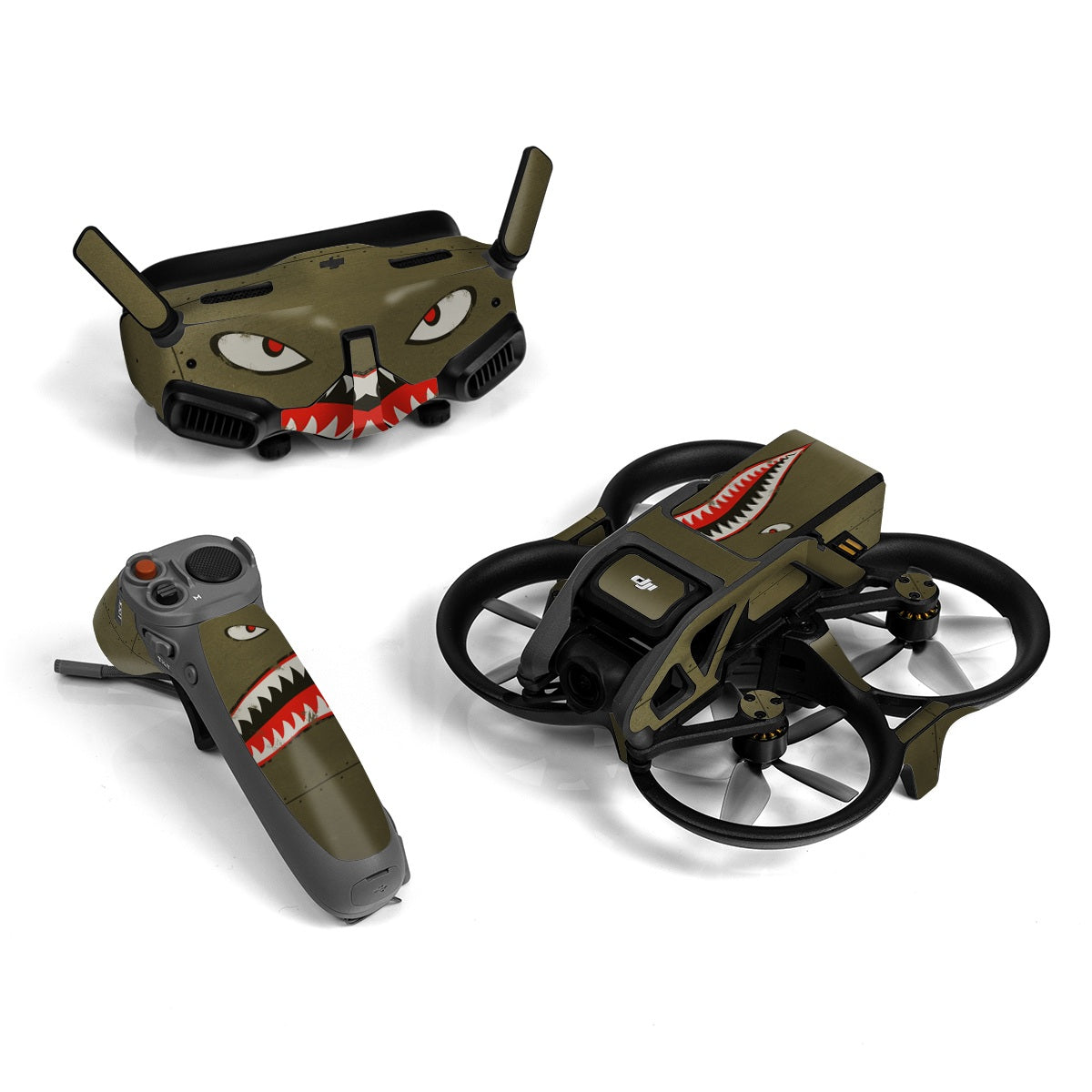 Shark Mouth - DJI Avata Skin
