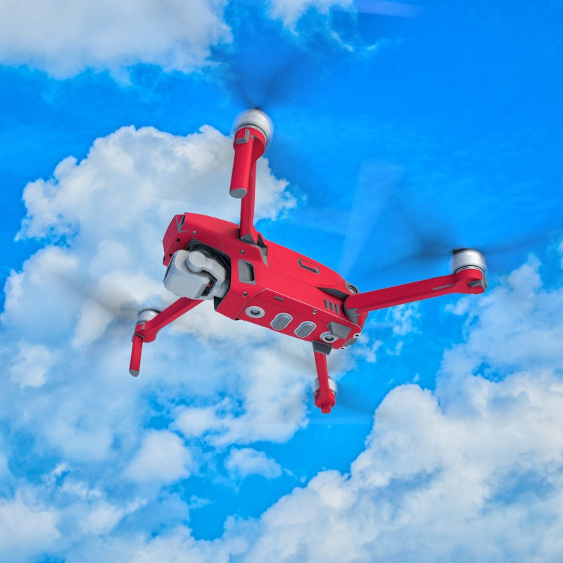 Solid State Red - DJI Mavic 2 Skin