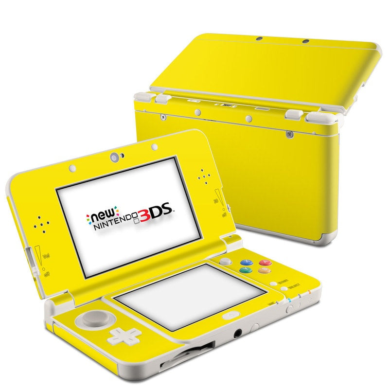 Solid State Yellow - Nintendo 3DS 2015 Skin
