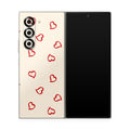 Tumbling Valentines - Samsung Galaxy Z Fold6 Skin