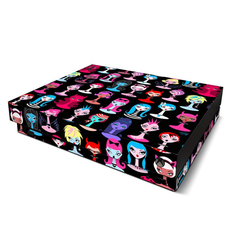 Punky Goth Dollies - Microsoft Xbox One X Skin