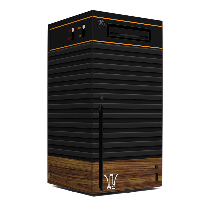 Wooden Gaming System - Microsoft Xbox Series X Skin